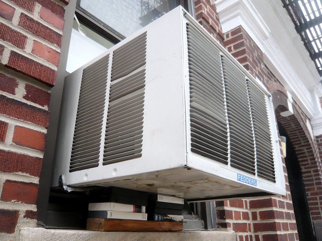 VHS support system for AC window unit | Jason Eppink | Flickr