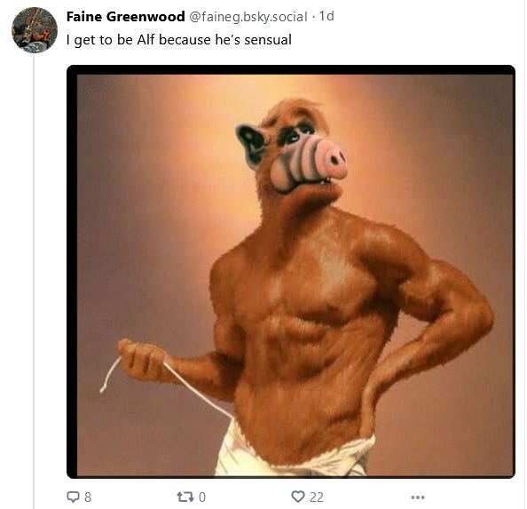 How I Accidentally Ruined Bluesky With Pictures of Sexy Alf